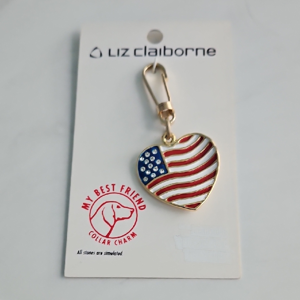 Liz Claiborne Collar Heart Charm